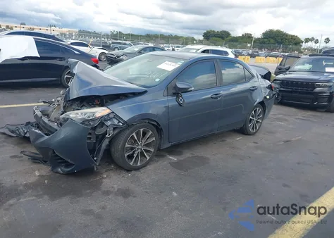 2017 Toyota Corolla Se from USA, damaged, VIN 2T1BURHE2HC843667